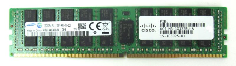UCS-MR-1X322RU-A Cisco 32GB DDR4 PC4-17000 2133MHz 2Rx4 Memory